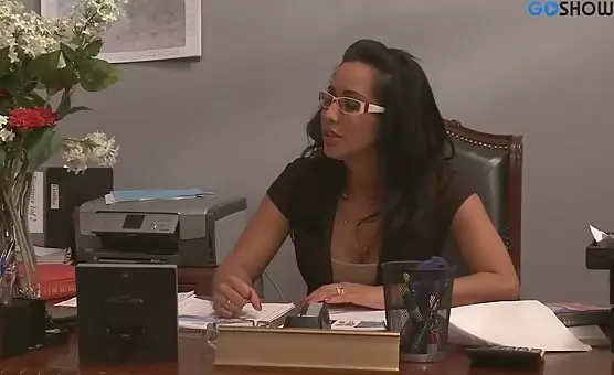 Undressed Secretarial Assistant On The Desk With A Man PornmeHd.com