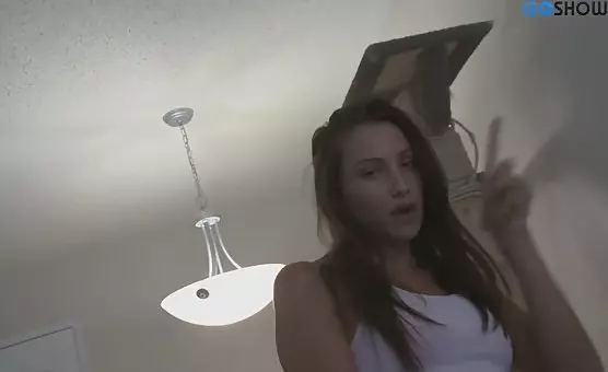 The LongLegged Girlfriend Strips Off Her Clothes and Gets Fucked by Another Woman in Front of the Camera